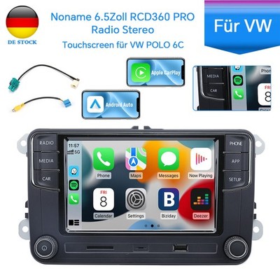 Für MQB POLO 6C RCD330 RCD360 19D035280 6,5'' Carplay Android Auto Autoradio BT