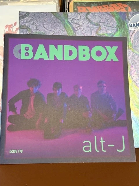 alt-J An Awesome Wave purple swirl vinyl LP new sealed +zine Bandbox Alt J 10th - Image 4 of 4