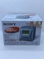 Sony Dream Machine ICF C153V Alarm Clock AM/FM E3