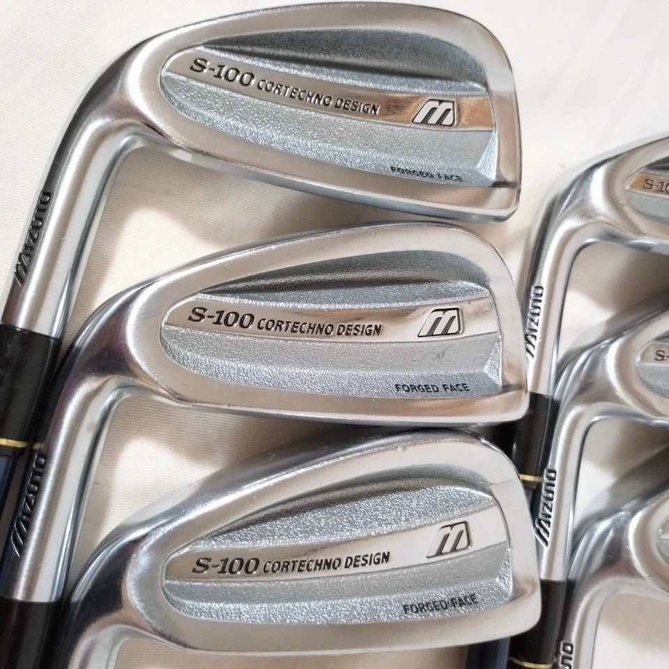 Mizuno S-100 Iron Set 9pcs 4-SW TOUR SPIRIT Flex SR Left-Handed - Image 2 of 4