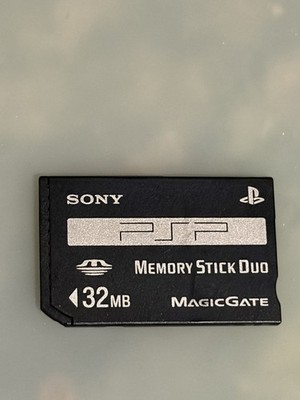 Genuine Sony 32mb Sony PSP Memory Stick  Duo Memory Card - Tested Works