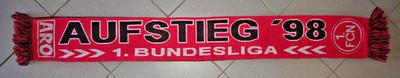 1. FC Nürnberg Schal / AUFSTIEG ´98 - 1.BUNDESLIGA / Sponsor ARO /