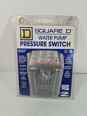 Square D FSG2J20CP 20/40 Well Pump Water Pressure Switch Pumptrol Universal 