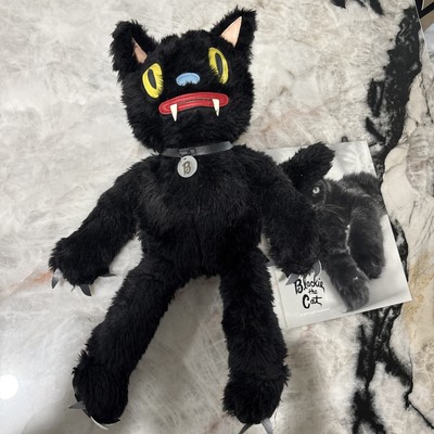 Gary baseman Blackie The Cat Plush And Signed Photo Limited Edition Designercon