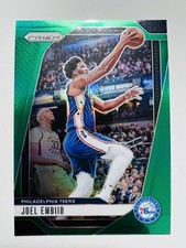 Joel Embiid Philadelphia 76ers 2024-25 Prizm Panini #28 Green
