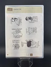 Stampin’ Up! Teacher's Aid Rubber Cling Stamp Love