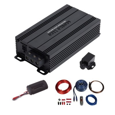 Ground Zero GZRA 700.1 Universal 1-Kanal Monoblock Subwoofer/Bass Verstärker Set