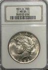1923-D PEACE DOLLAR NGC MS64