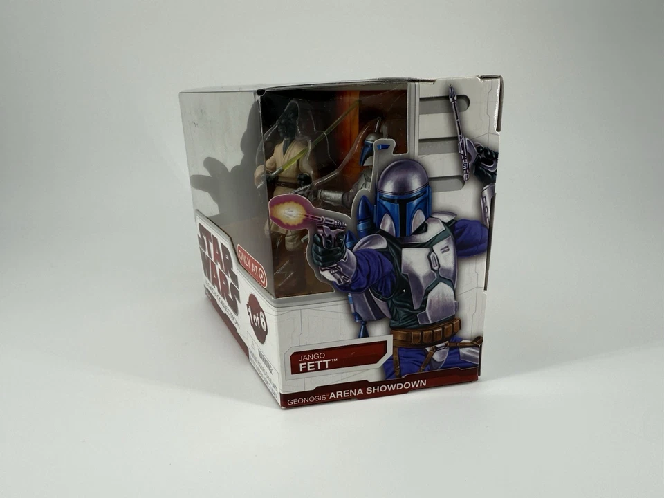 Star Wars Geonosis Arena Showdown 1 Coleman Trebor Jango Fett NUEVO OBJETIVO EXCLUIDO Foto 2 de 4