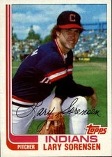 1982 Topps Traded Baseball Card #111T Lary Sorensen 
