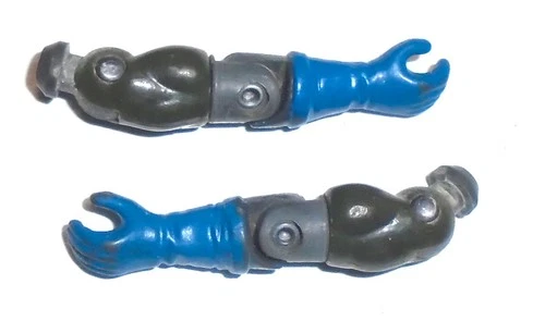 GI Joe Figure Part 1990 Laser Viper     Arm set      C8 USED / DISCOLORED