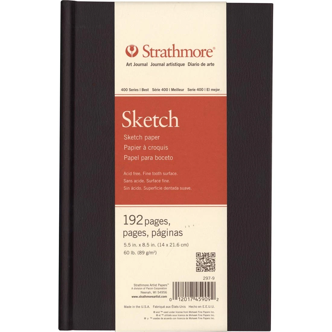 Pro-Art Strathmore Bristol Lot de 20 Feuilles de Papier vélin Blanc 11