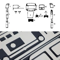 Innenraum Dekor Cockpit FüR Toyota Camry 2001-2006 Piano Schwarz Optik 18Tlg