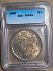 1889-P Morgan Silver Dollar - MS65 by ICG