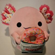 Snackles Series 2 Super-Sized 16' Krispy Kreme Doughnuts Abbie Plush Zuru NEW
