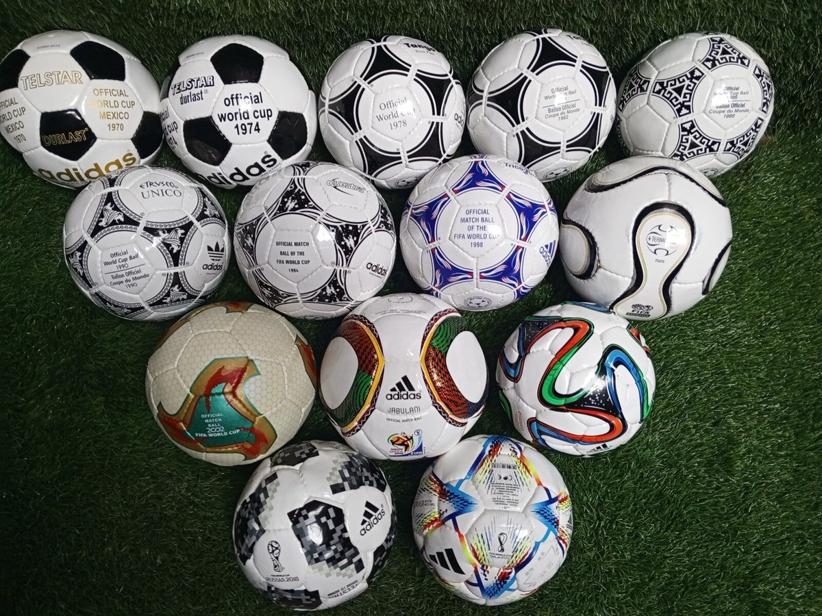 NEW Adidas FIFA 2022 World Cup Historical 14 pc Mini Soccer