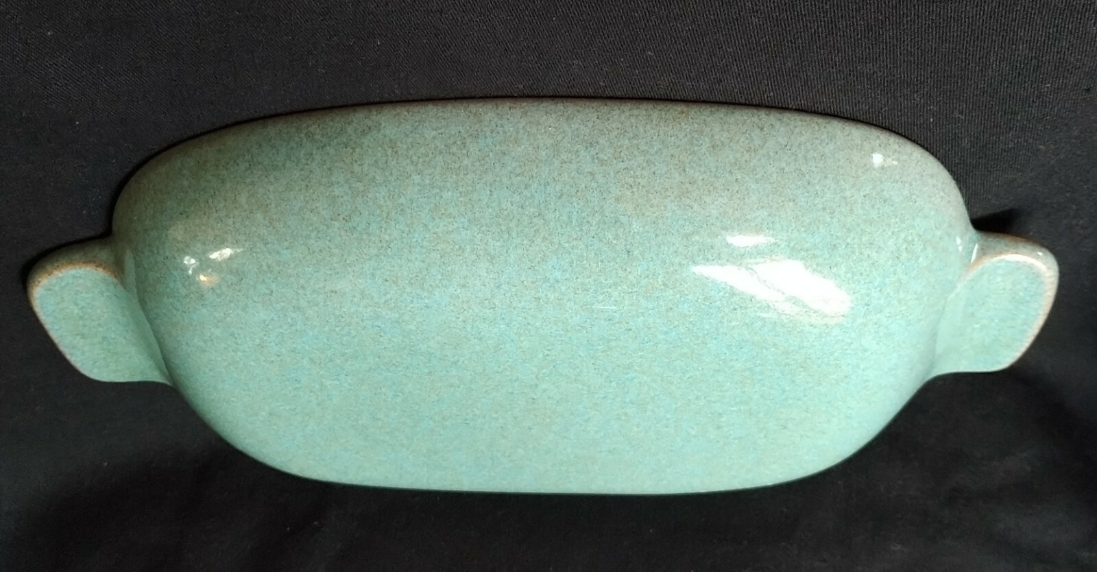 VAL DO SOL PORTUGAL TURQUOISE & TERRA COTTA CASSEROLE RECTANGLE BAKING