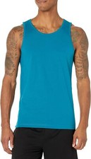 Men's Slim Fit Tank Top Sleeveless Shirt Lightweight Jersey for Casual Workout