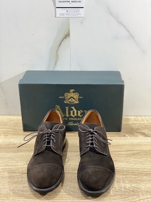 Alden Dark Brown Suede