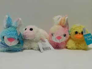 bunny chick lamb rabbit plush stuffed animals four mini plushies ebay ebay
