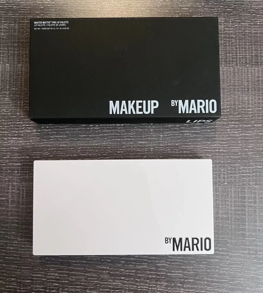 Makeup By Mario Master Matte Pro Lip Palette NIB Discontinued Cream Mixing - Image 3 of 4