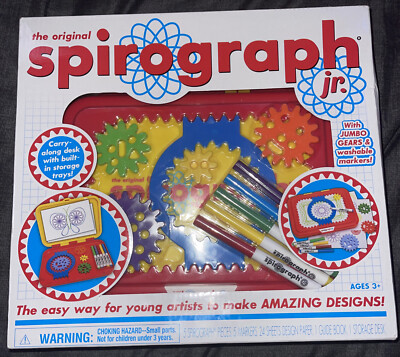 The Spirograph Jr is adorable, portable, and so much fun. It's