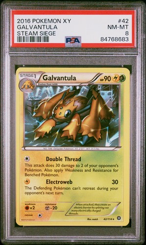 Galvantula graded PSA 8 for sale on eBay