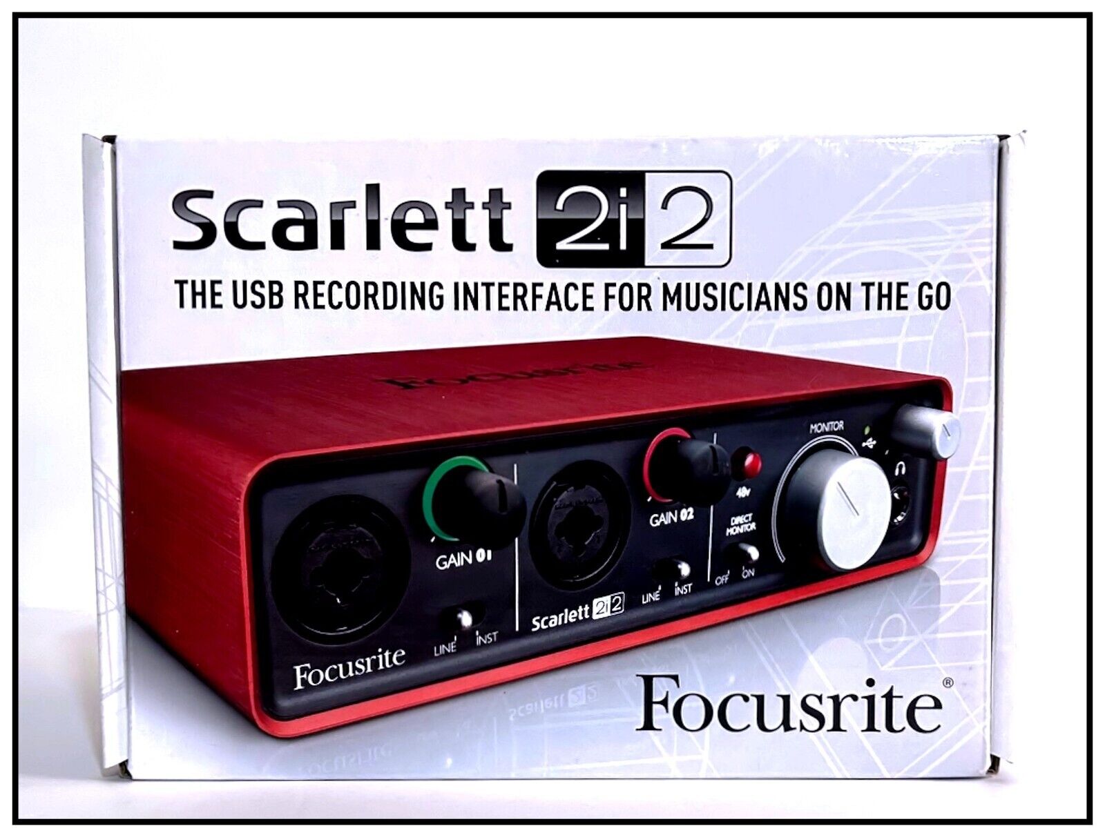 Focusrite Scarlet 2i2 USB Audio Interface 2nd Generation at Rs