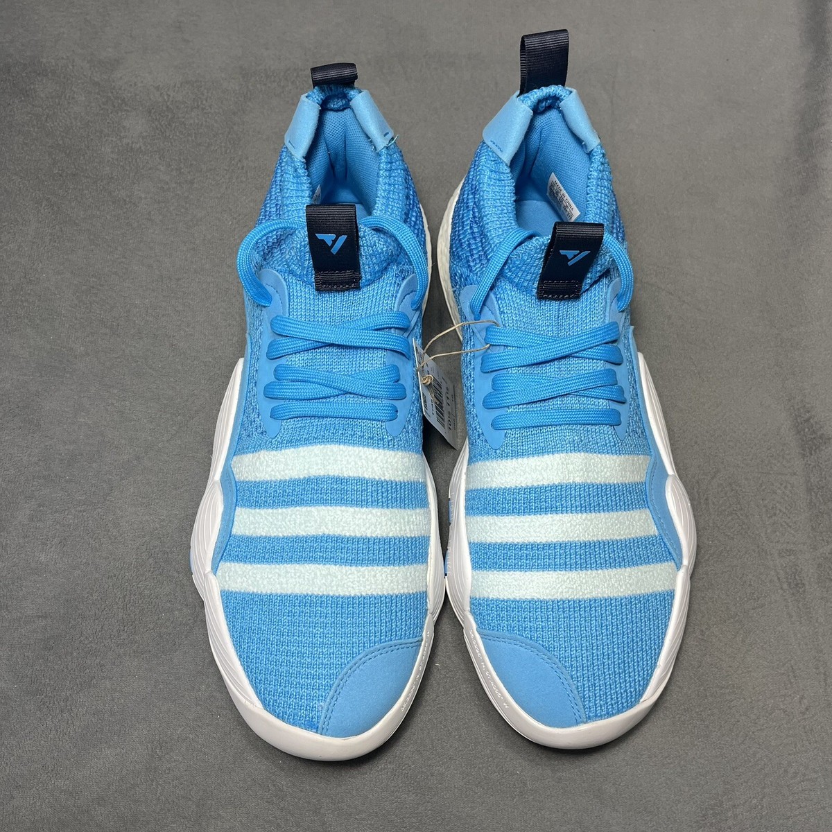 Adidas Men\'s Size 9 Trae Young 2 Basketball Trae-tlien UNC Blue White H06479 NEW* Men main image 4
