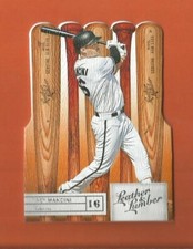 2019 LEATHER & LUMBER DIE-CUT TREY MANCINI #51 BALTIMORE ORIOLES