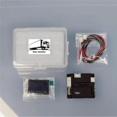 Multimedia Display Screen for DIY 1/14 RC Tractor Truck Dumper Voltage Pressure
