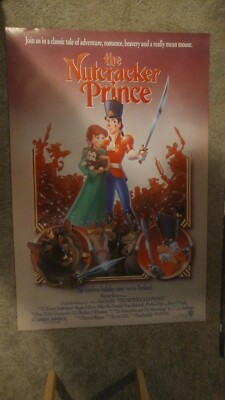 The Nutcracker Prince Original Movie Poster 27x40 Animation Cartoon