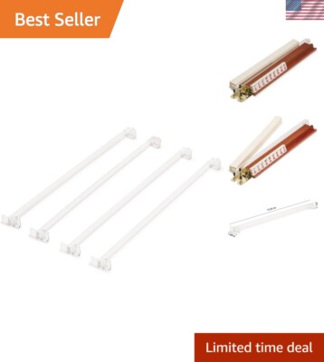 Effortless Tile Arrangement with 18-Inch Clear Acrylic Pushers - Mahjong Set