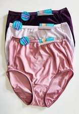 3 Vanity Fair Illumination Brief Panty Multi 13109 Sz 6/M - NWT