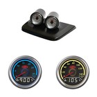 <!--F#f_0-->SAAS Twin Gauge Dash Pod w/ Dual Boost Ex Temp & Oil Water for Hilux KUN 2005-15<!--F/-->