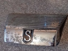 VW Type 3 Notchback 'S'  original Chrome Number Plate Piece 1500'S Typ 3 