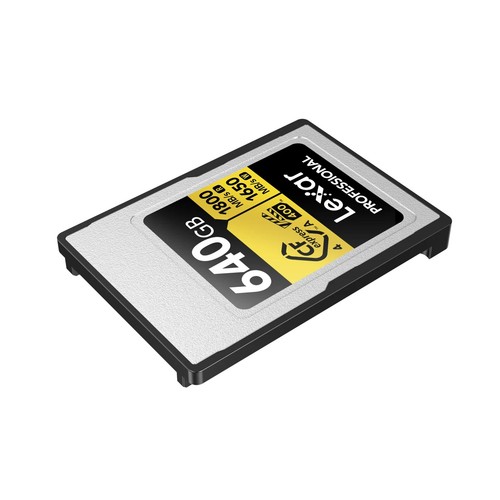 Lexar Professional GOLD CFexpress™ 4.0 Type A Card 640GB - Picture 3 of 3