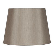 Mink Silk Effect Fabric Empire Drum Lampshade Table Lamp or Ceiling Light Shade