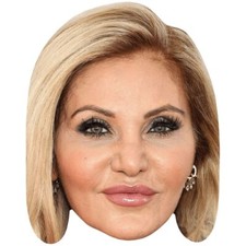 Orfeh Alimorad Make Up Celebrity Mask, Flat Card Face, Fancy Dress Mask