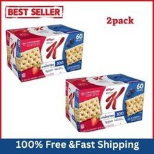2pk Kellogg'S Special K Pastry Crisps, Strawberry and Blueberry 60 Ct, Each Pack