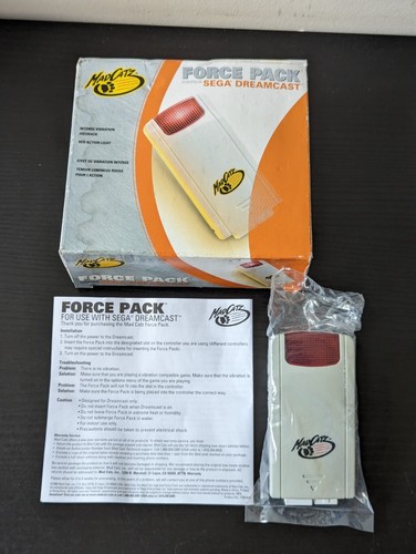 Mad Catz Sega Dreamcast Force Pack ( Vibration Pack / Rumble ) OVP