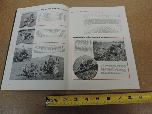 1949 John Deere Better Farming tractor combine EQUIPMENT catalog sales brochure - Picture 6 of 8