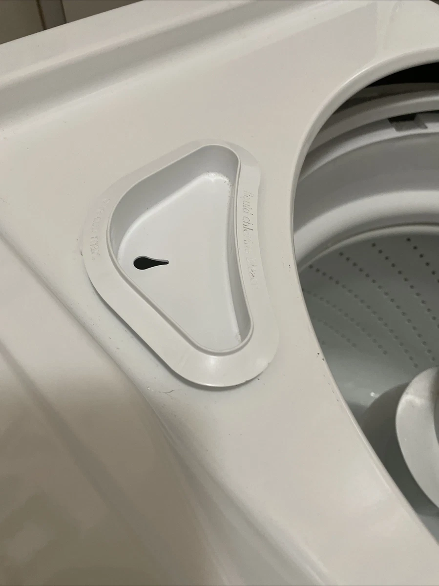 Whirlpool top load cheap washer bleach dispenser