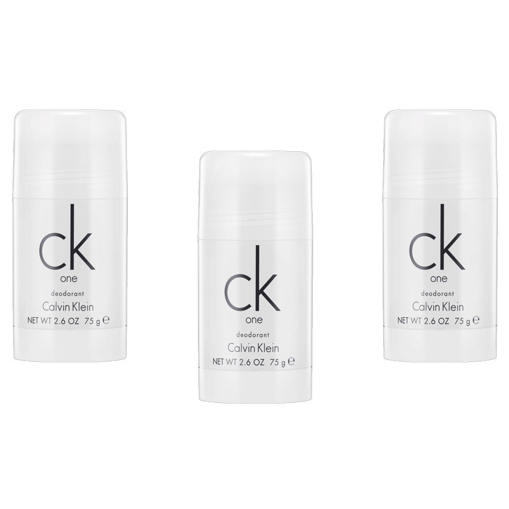 3pz Calvin Klein CK Be deodorante stick unisex floreale legnoso muschiato 75g - Immagine 2