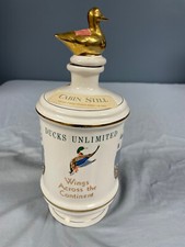 Vintage Ducks Unlimited BEAM BOURBON Weller C...