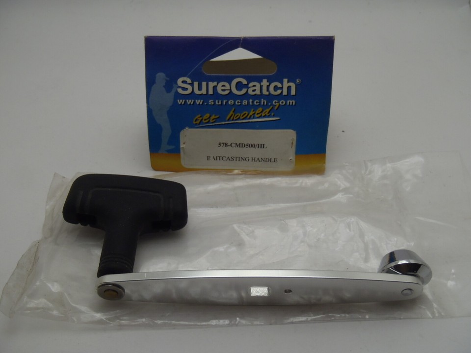 Poignée De Moulinet SureCatch 110 Mm - Pour Axe 6 Mm - Shimano Daiwa Abu Compatible
