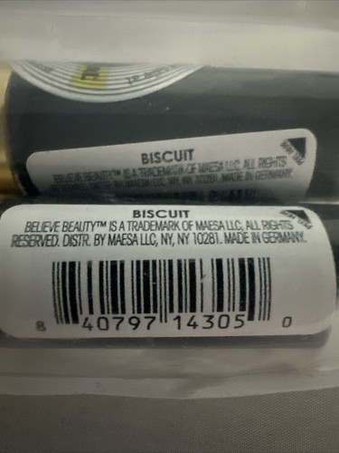 2 pack Sealed Believe Beauty Liquid Concealer Shade 07 BISCUIT (Beige) - Picture 3 of 8