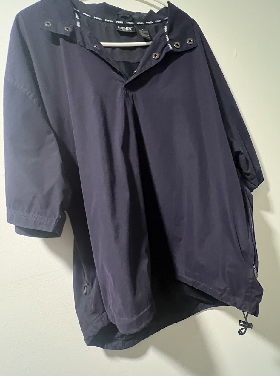 Ping Collection Pullover Short Sleeve Jacket Wind… - image 4