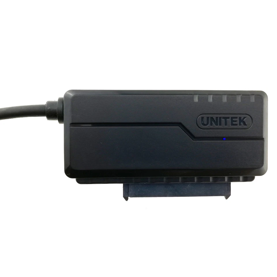 SATA to USB 3.0 Adapter 3.5" 2.5" SSD HDD Hard Drive External Cable 12V 2A Power - Image 3 of 4