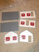 Vintage 1950s O Scale Plasticville Cape Cod House Building Kit No Chimney